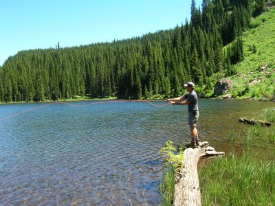 Fishing at the Lake