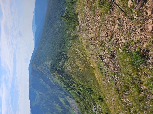State Line Above Heart Lake