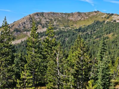 Binocular Peak From Stateline Trail