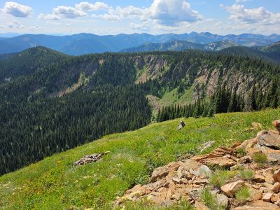 The Ridge Over to the Knob