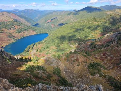 Heart and Pearl Lakes