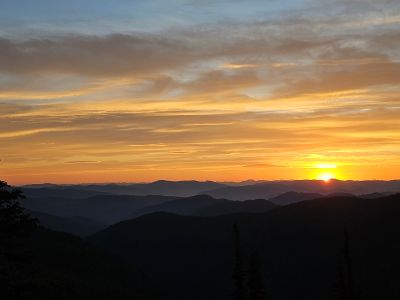 Sun breaking the Horizon