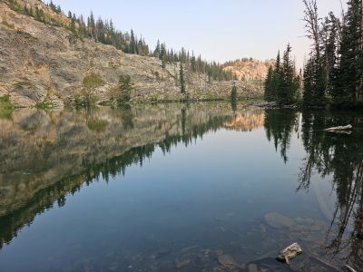 Upper Phyllis Lake in the Morning