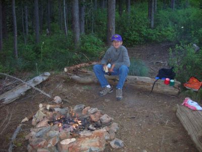 Evening Fire in 2007