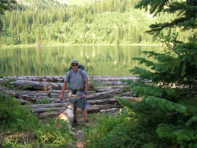 Indie & I at Lower Lake