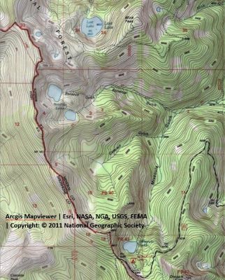 Lost Lake StateLine Topo