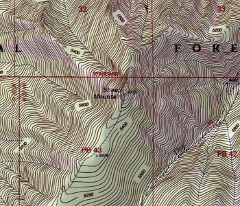 Sheep Mountain Topo