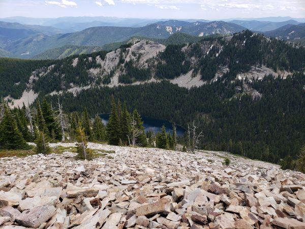 Revett Lake From Granite Peak