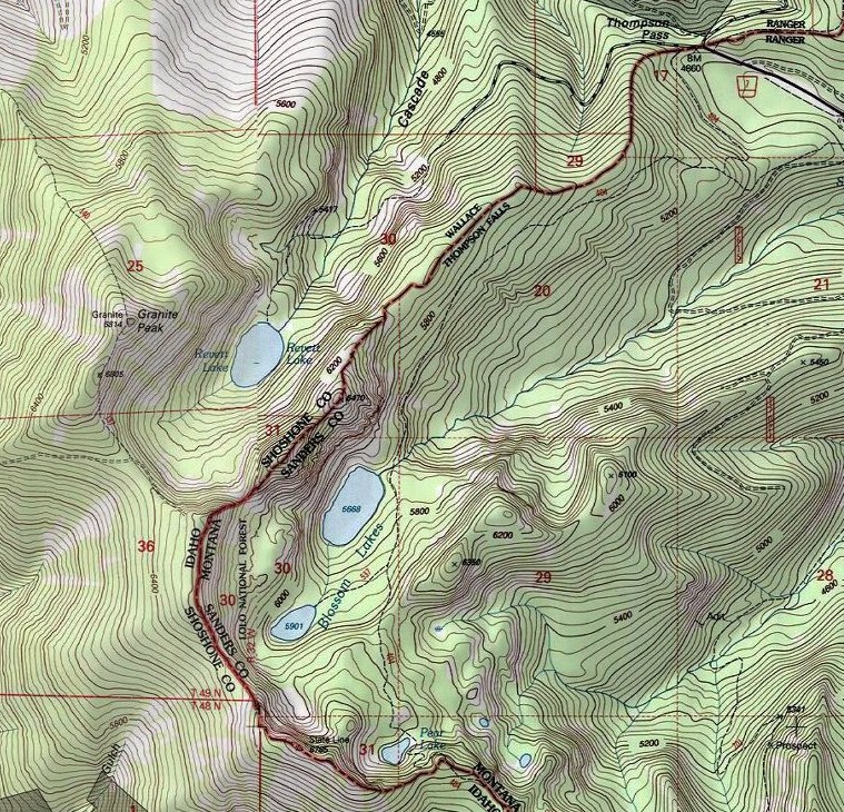 Thompson Pass Topo 1