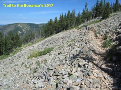 Trail to Bonanza Lake
