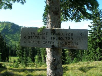 Goose Lake Sign