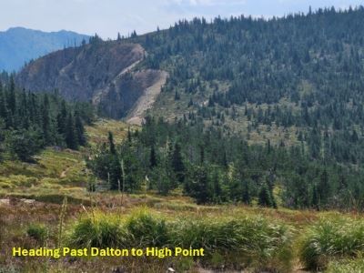 Passing Dalton Lake