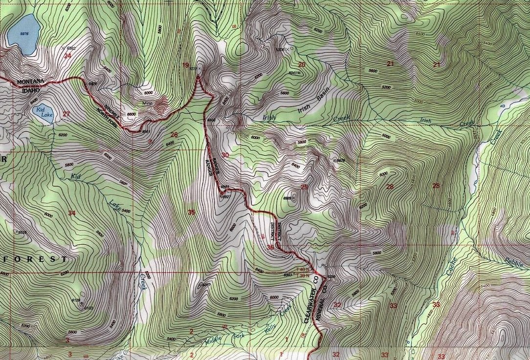 Schley to Cache Topo Map N